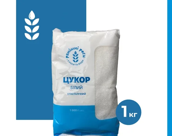 Цукор білий кристалічний, 1 кг